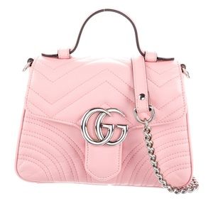 Gucci GG Marmont Matelasse Top Handle Bag